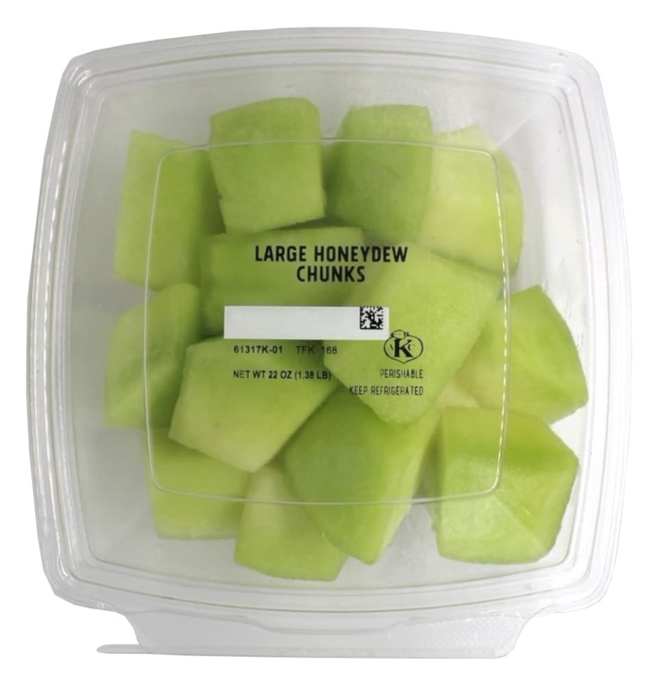 slide 2 of 2, Honeydew Chunks, 18 oz