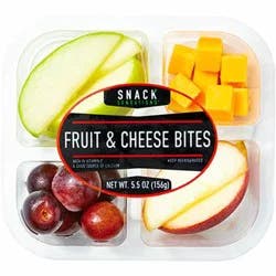 Snack Sensations Apple, Pretzel & Cheese Bites with Caramel Dip 4 oz