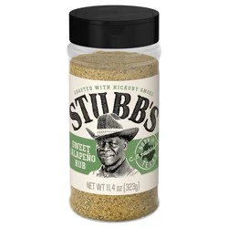Stubb''s Sweet Jalapeno Rub, 11.4 oz