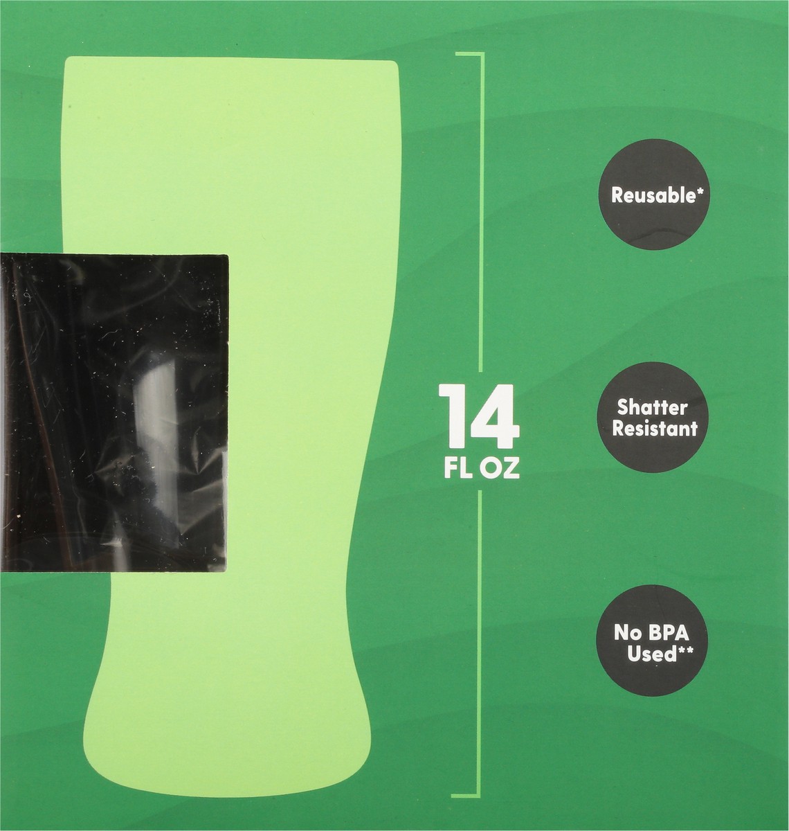 slide 5 of 11, First Street Pilsner Glass, 4 ct