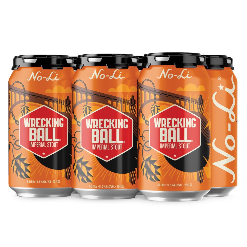 slide 2 of 6, No-Li Wrecking Ball Imperial Stout, 6 ct; 12 fl oz