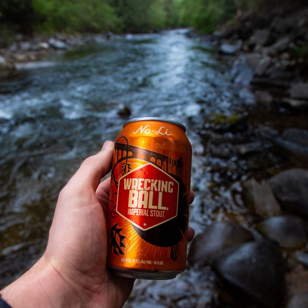 slide 3 of 6, No-Li Wrecking Ball Imperial Stout, 6 ct; 12 fl oz
