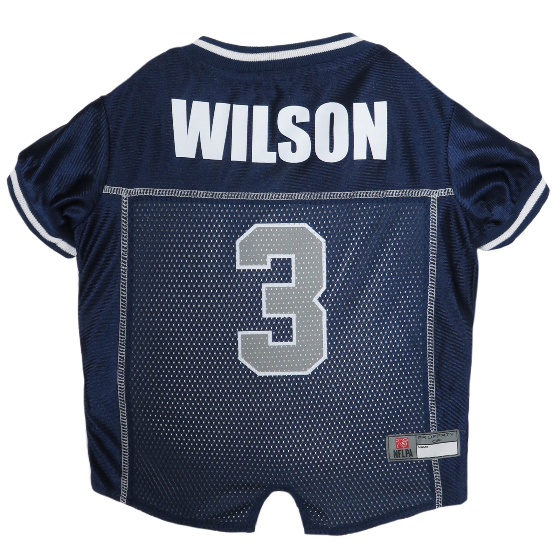 slide 1 of 1, Pets First Russell Wilson Jersey, MED