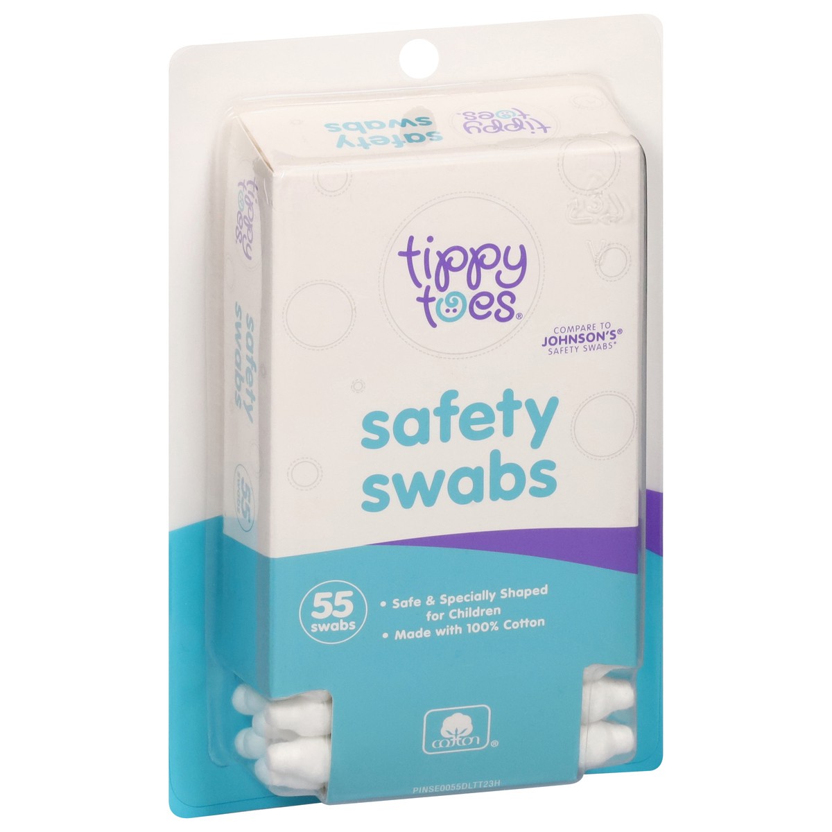 slide 5 of 11, Tippy Toes Baby Safety Cotton Swabs, 55 ct