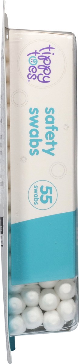 slide 10 of 11, Tippy Toes Baby Safety Cotton Swabs, 55 ct