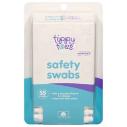 Tippy Toes Baby Safety Cotton Swabs