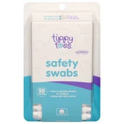 Tippy Toes Baby Safety Cotton Swabs