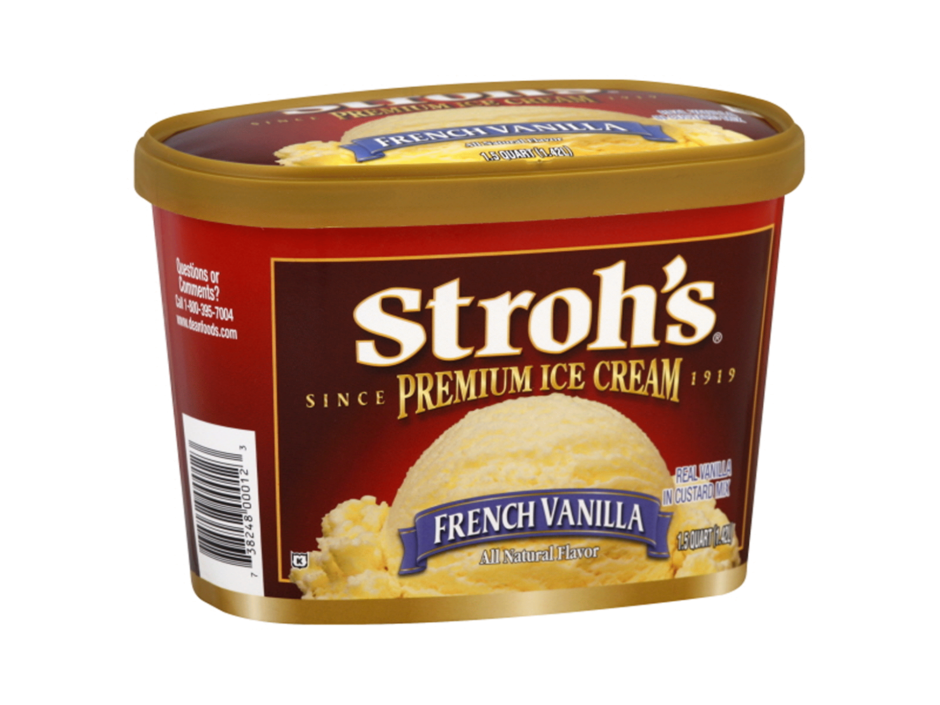 slide 1 of 1, STROHS Stroh's French Vanilla 48 oz., 48 oz