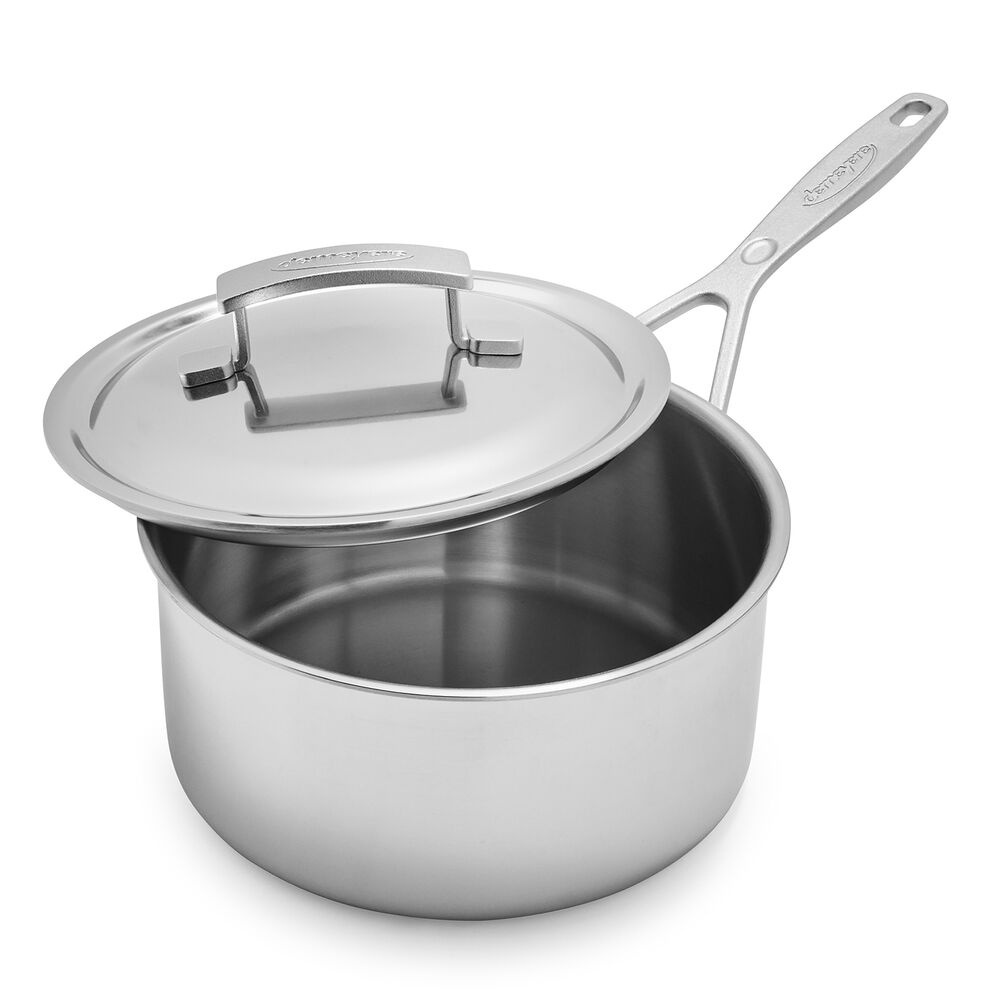 slide 1 of 1, Demeyere Industry5 Saucepan with Thermo Lid, 2 qt