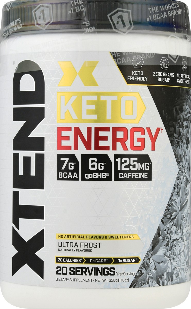 slide 1 of 9, XTend Keto Ultra Frost Energy 330 g, 330 g