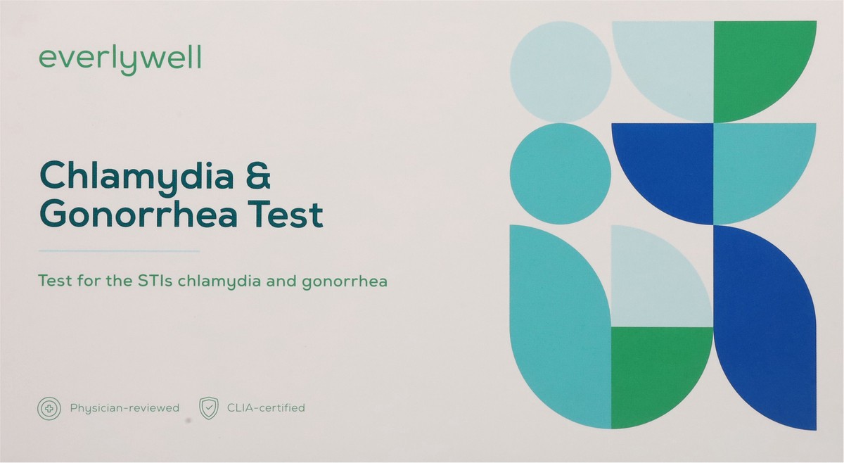 slide 9 of 12, Everywell Chlamydia & Gonorrhea Test 1 ea, 1 ct