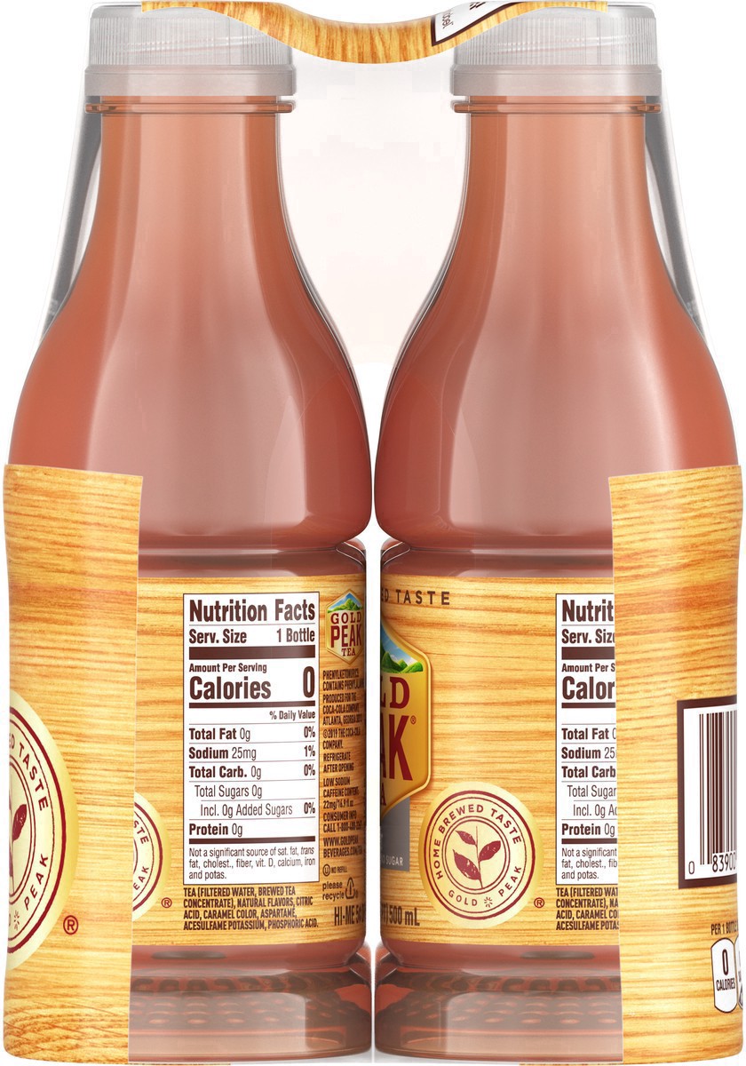 slide 2 of 8, Gold Peak Diet Tea - 6 ct, 6 ct; 16.9 oz