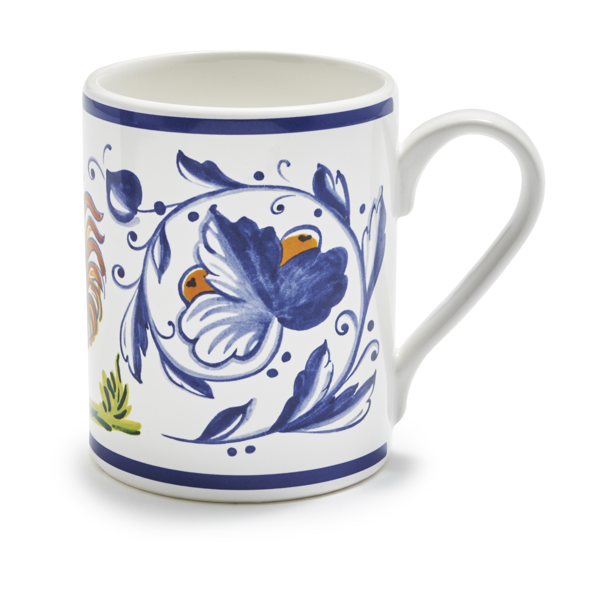 slide 1 of 1, Sur La Table Nova Deruta Rooster Mug, 13 oz