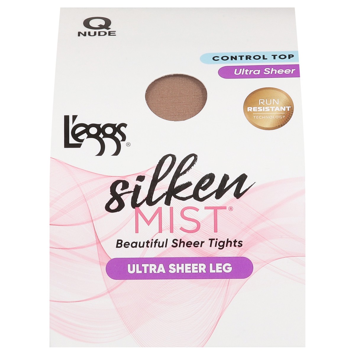 slide 6 of 13, L'eggs Silken Mist Nude Ultra Sheer Leg Beautiful Sheer Tights Q 1 ea, 1 ct