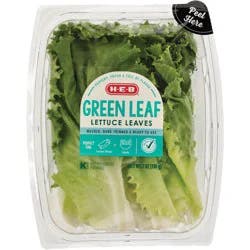 H-E-B Ready, Fresh, Go! Green Leaf Lettuce Leaves