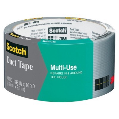 slide 1 of 3, Scotch Multiuse Duct Tape, 1.88 in x 10 yd