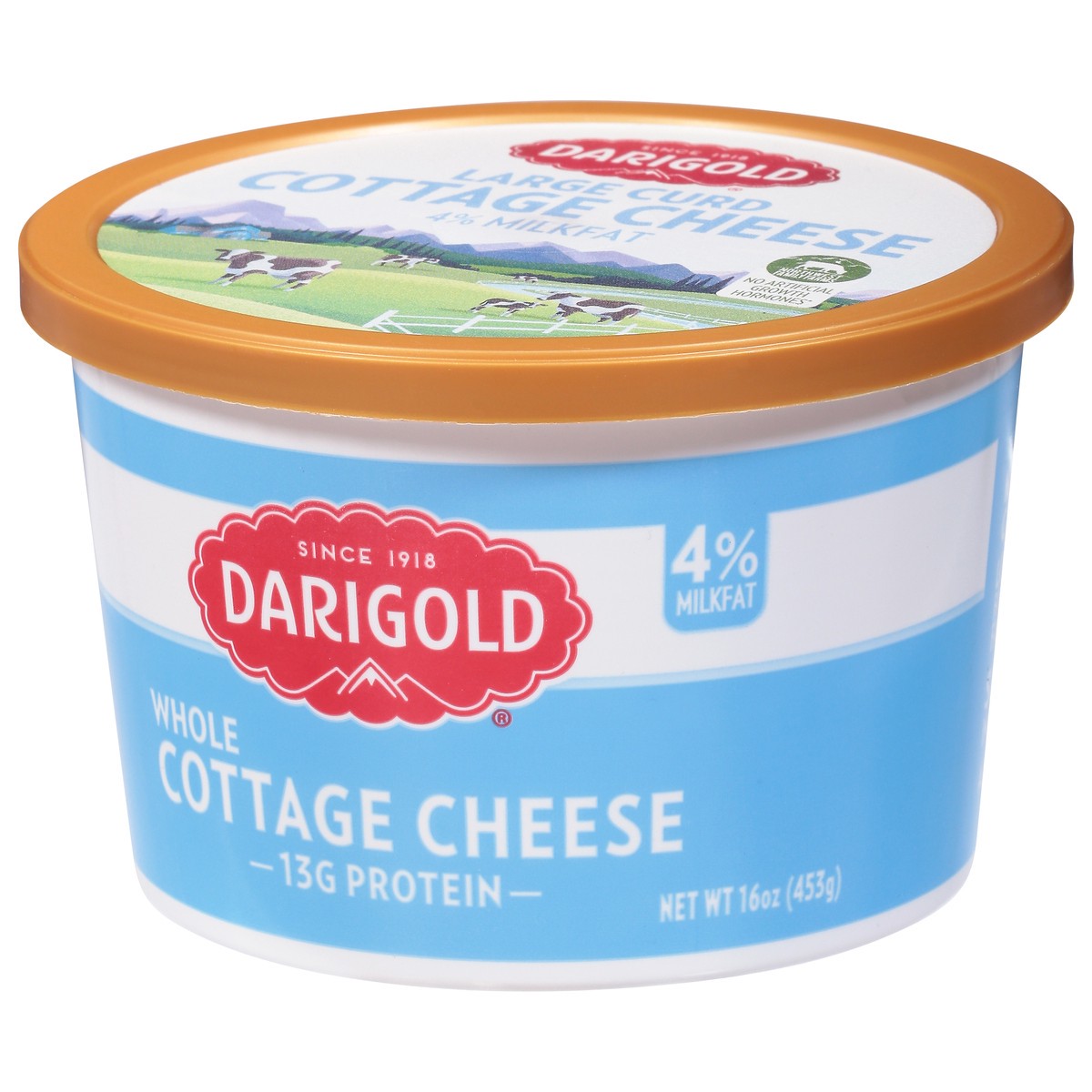 slide 6 of 9, Darigold 4% Milkfat Whole Large Curd Cottage Cheese 16 oz, 16 oz