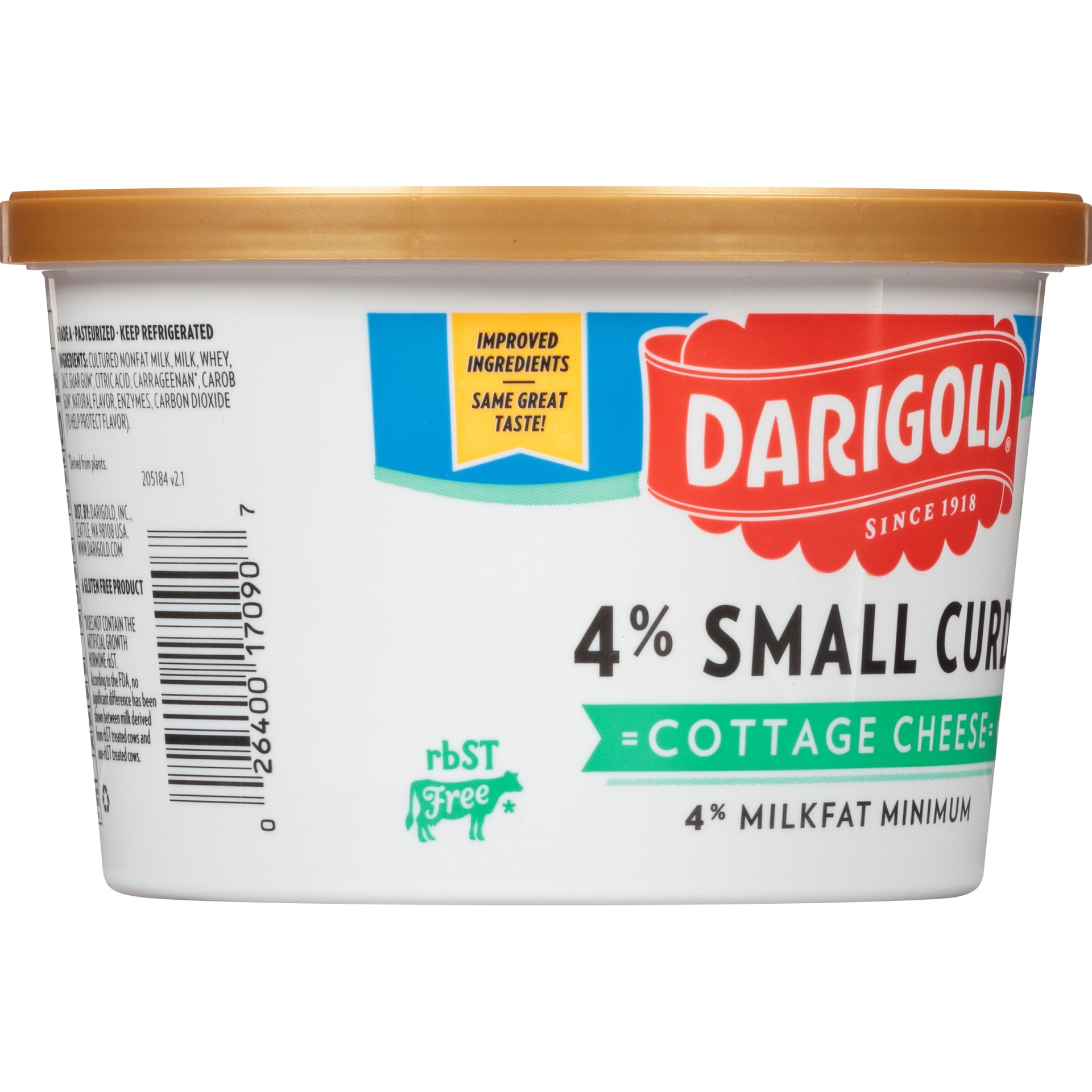 slide 4 of 6, Darigold 4% Small Curd Cottage Cheese, 16 oz
