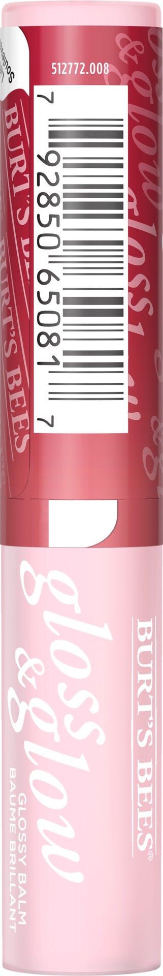 slide 4 of 5, Burt's Bees Burt''s Bees Gloss and Glow Glossy Balm, 100% Natural Origin, Eat, Drink and Be Cherry, 1 Tube, 1 ct