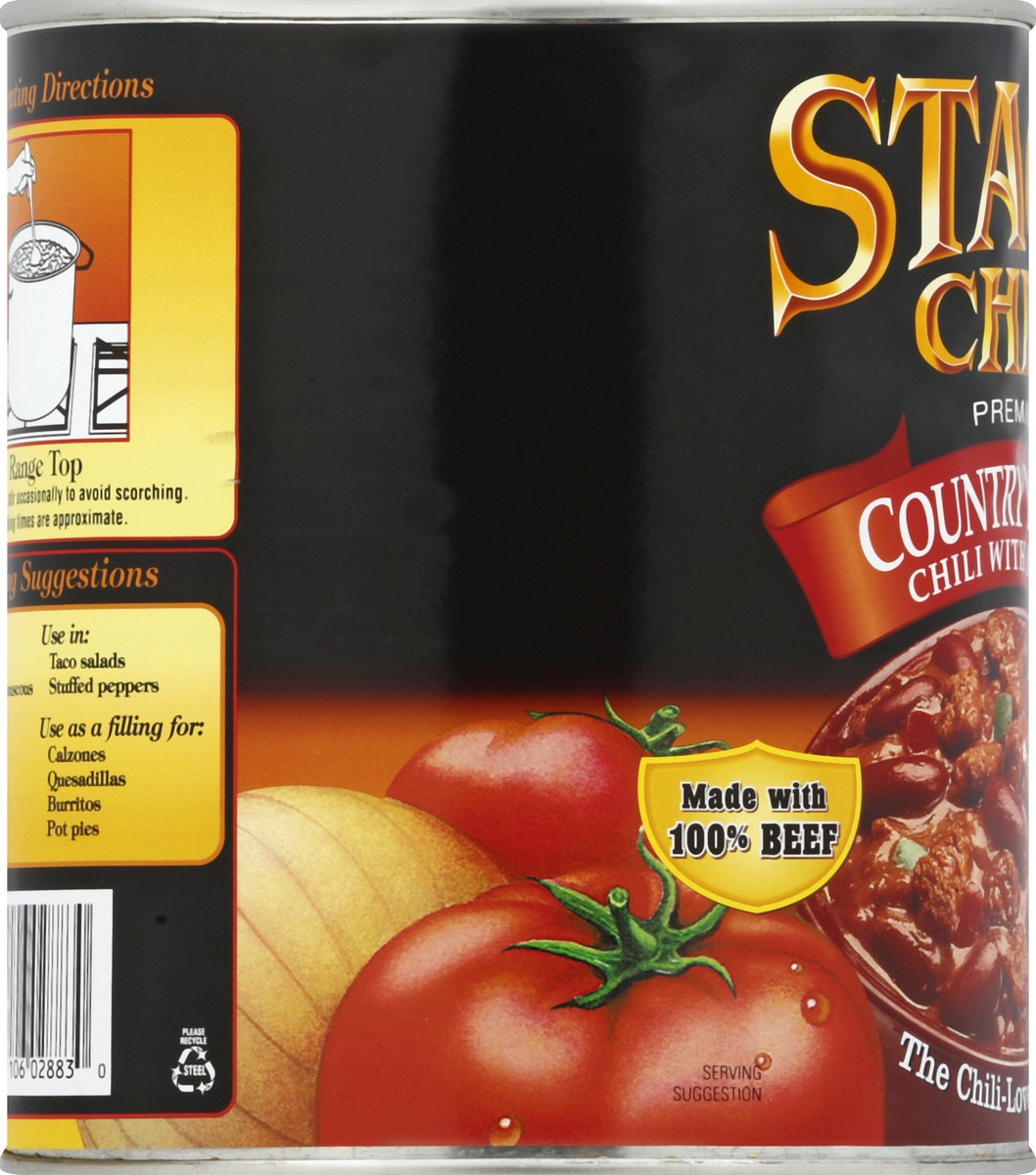 slide 3 of 6, Stagg Chili 108 oz, 108 oz