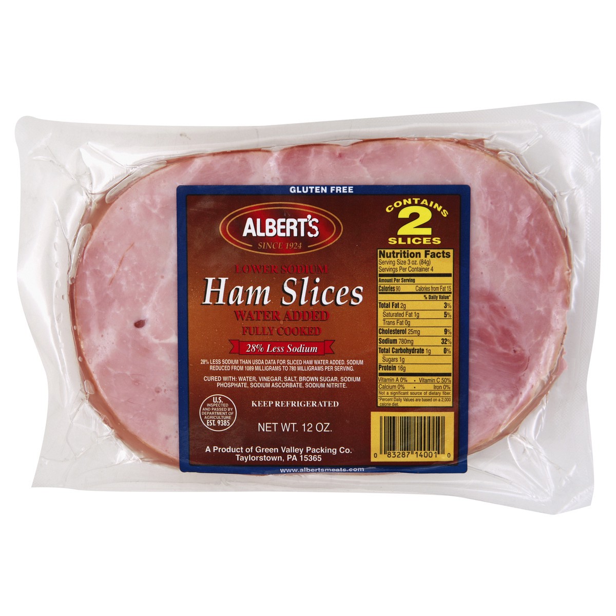 slide 2 of 6, Albert's Ham 12 oz, 12 oz