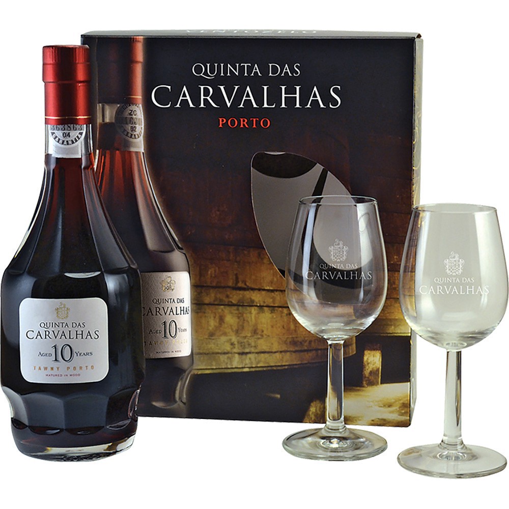 slide 1 of 1, Quinta Das Carvalhas 10 Tawny 2gls, 375 ml