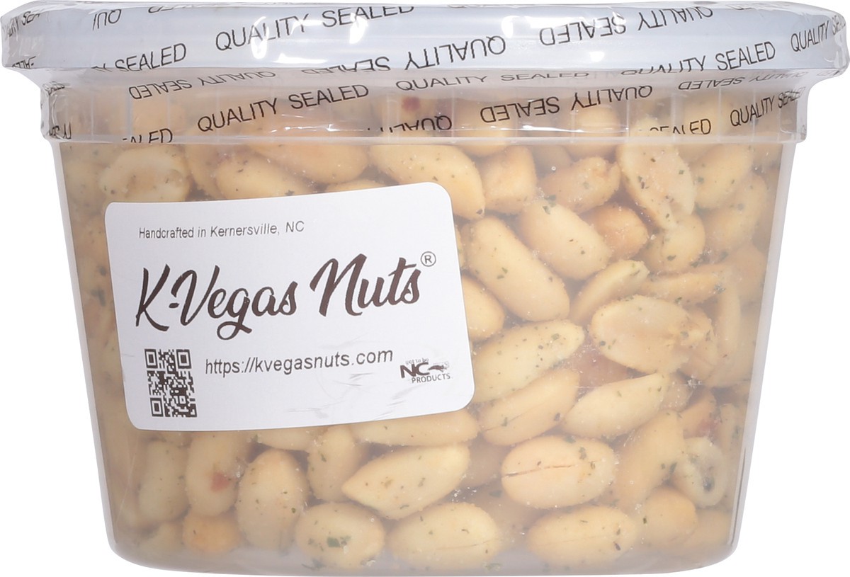 slide 2 of 9, K-Vegas Nuts Ranch Peanuts 16 oz, 16 oz