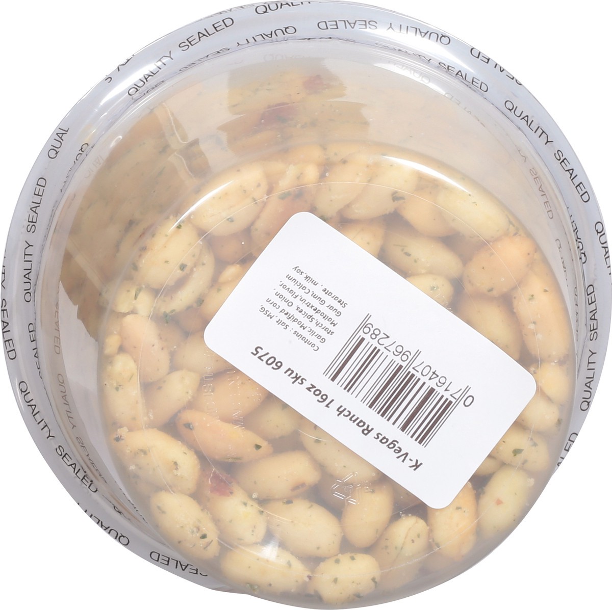 slide 9 of 9, K-Vegas Nuts Ranch Peanuts 16 oz, 16 oz
