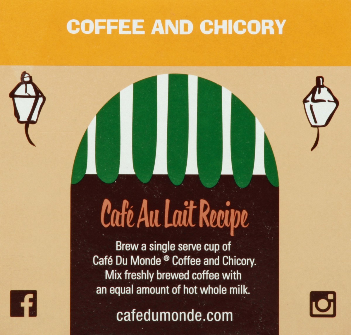 slide 7 of 9, Café Du Monde Single Serve Cups Coffee and Chicory 12 ea, 12 ct