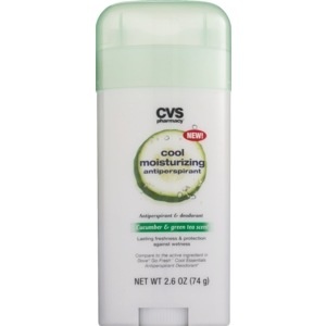 slide 1 of 1, Beauty 360 Cool Moisturizing Antiperspirant & Deodorant, Cucumber & Green Tea Scent, 2.6 oz; 74 gram