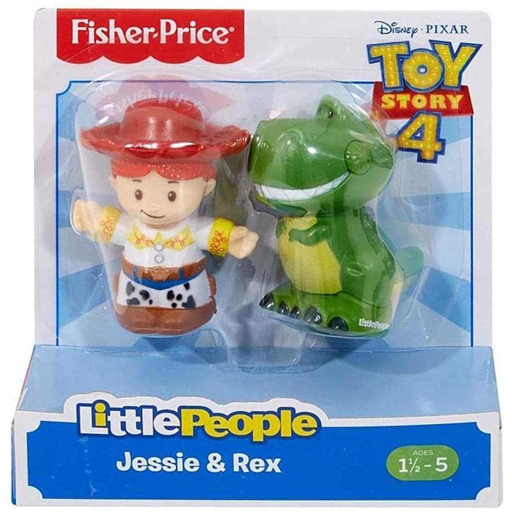 slide 1 of 1, Little People Jessie And Rex Toy Story Figure, 1 ct