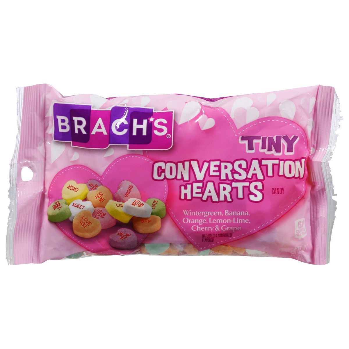 slide 1 of 13, Brach's Conversation Hearts Candy Tiny 7 oz, 7 oz