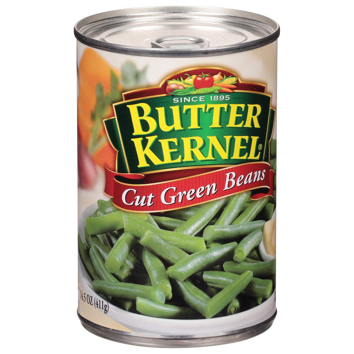 slide 2 of 9, Butter Kernel Cut Green Beans, 14.5 oz