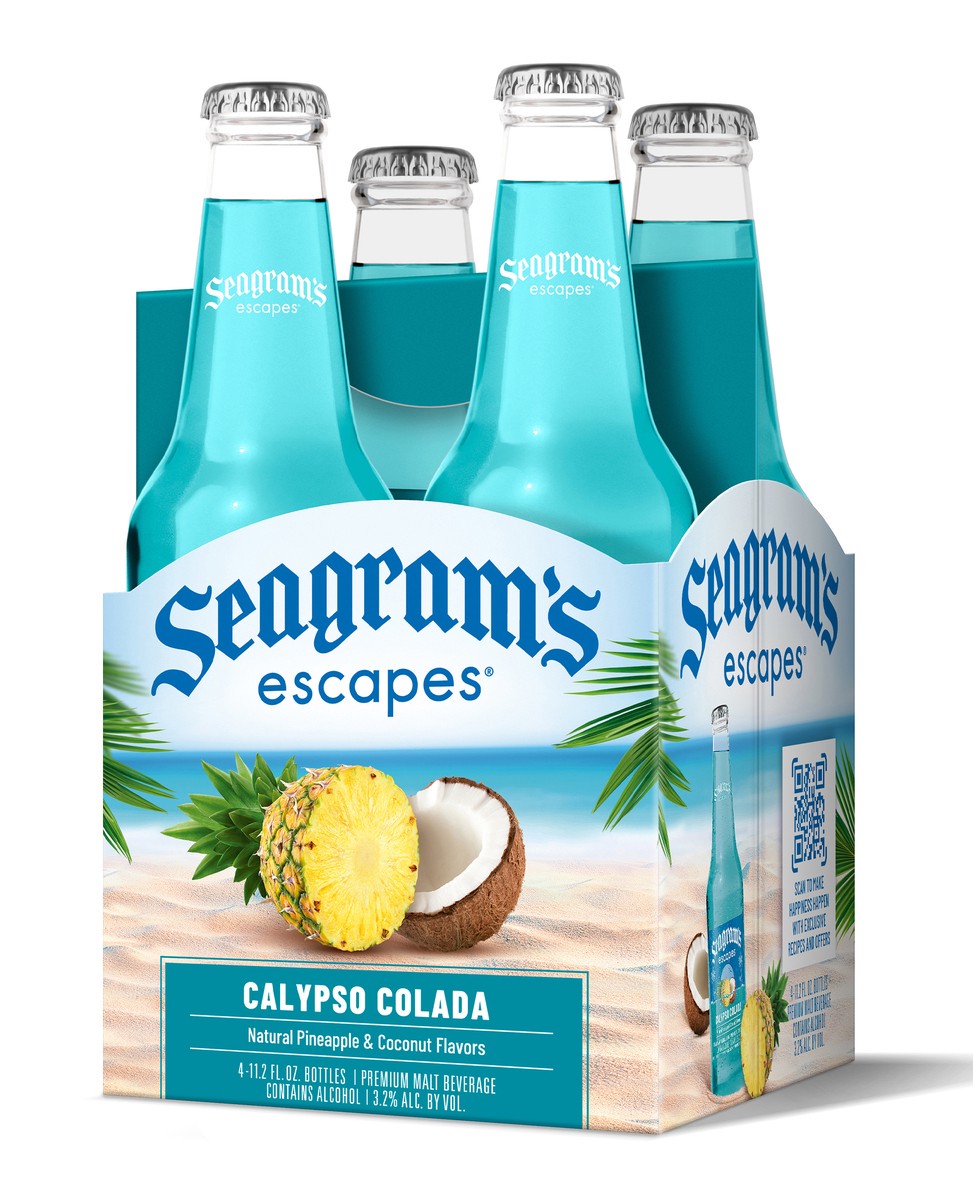 slide 9 of 9, Seagram's Calypso Colada, 4 fl oz