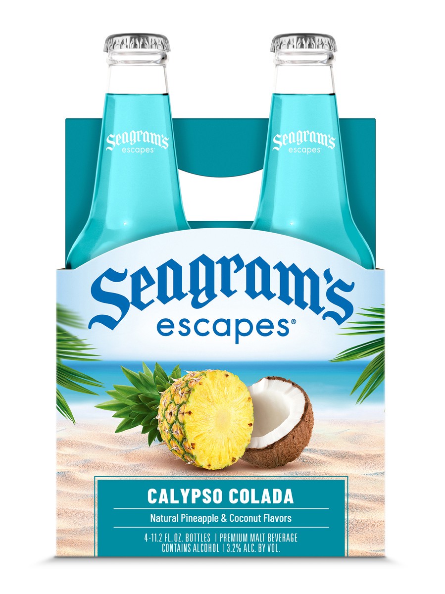 slide 3 of 9, Seagram's Calypso Colada, 4 fl oz