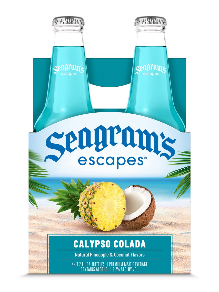 slide 2 of 9, Seagram's Calypso Colada, 4 fl oz