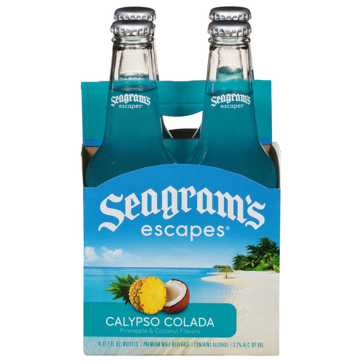 Seagram's Calypso Colada 4 ct; 11.2 oz Shipt