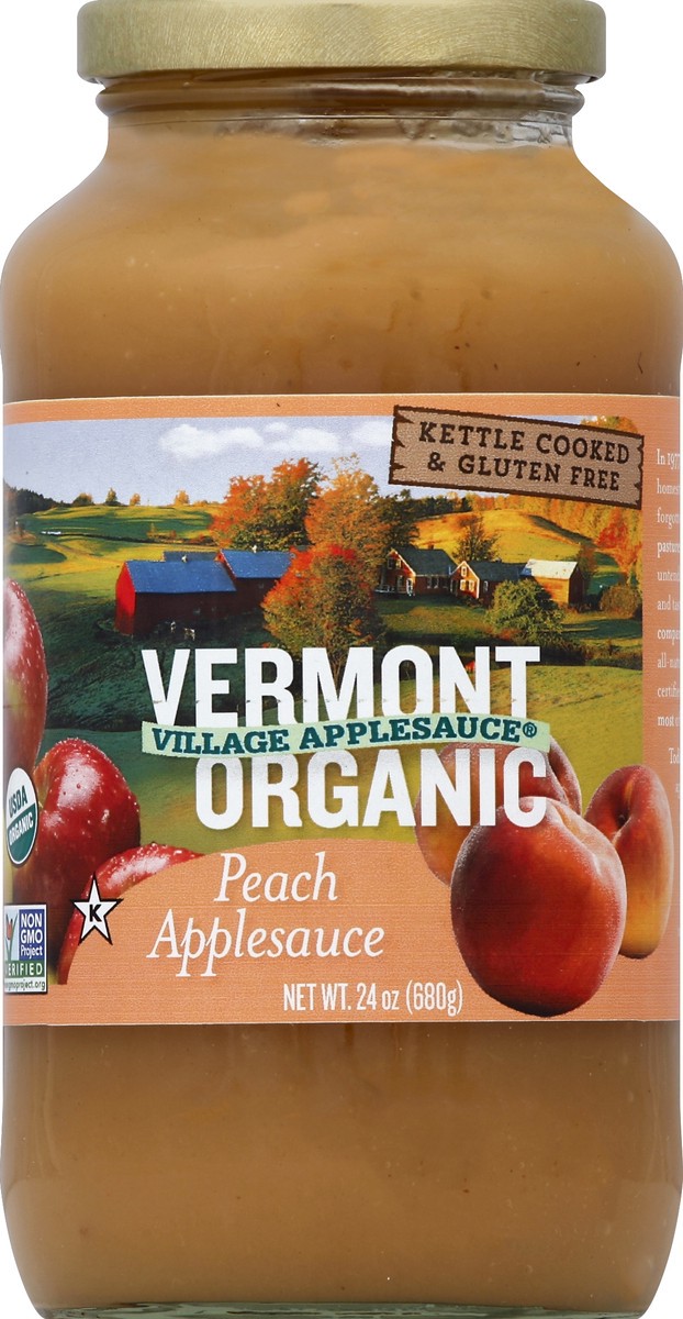 slide 2 of 2, Vermont Village Applesauce 24 oz, 24 oz