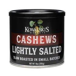 Kowalski's Lightly Salted Cashews - 10 oz