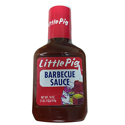 slide 1 of 1, Little Pig Barbecue Sauce, 18 oz