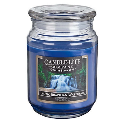 slide 1 of 1, Candle-Lite Exotic Brazilian Water Flower, 18 oz