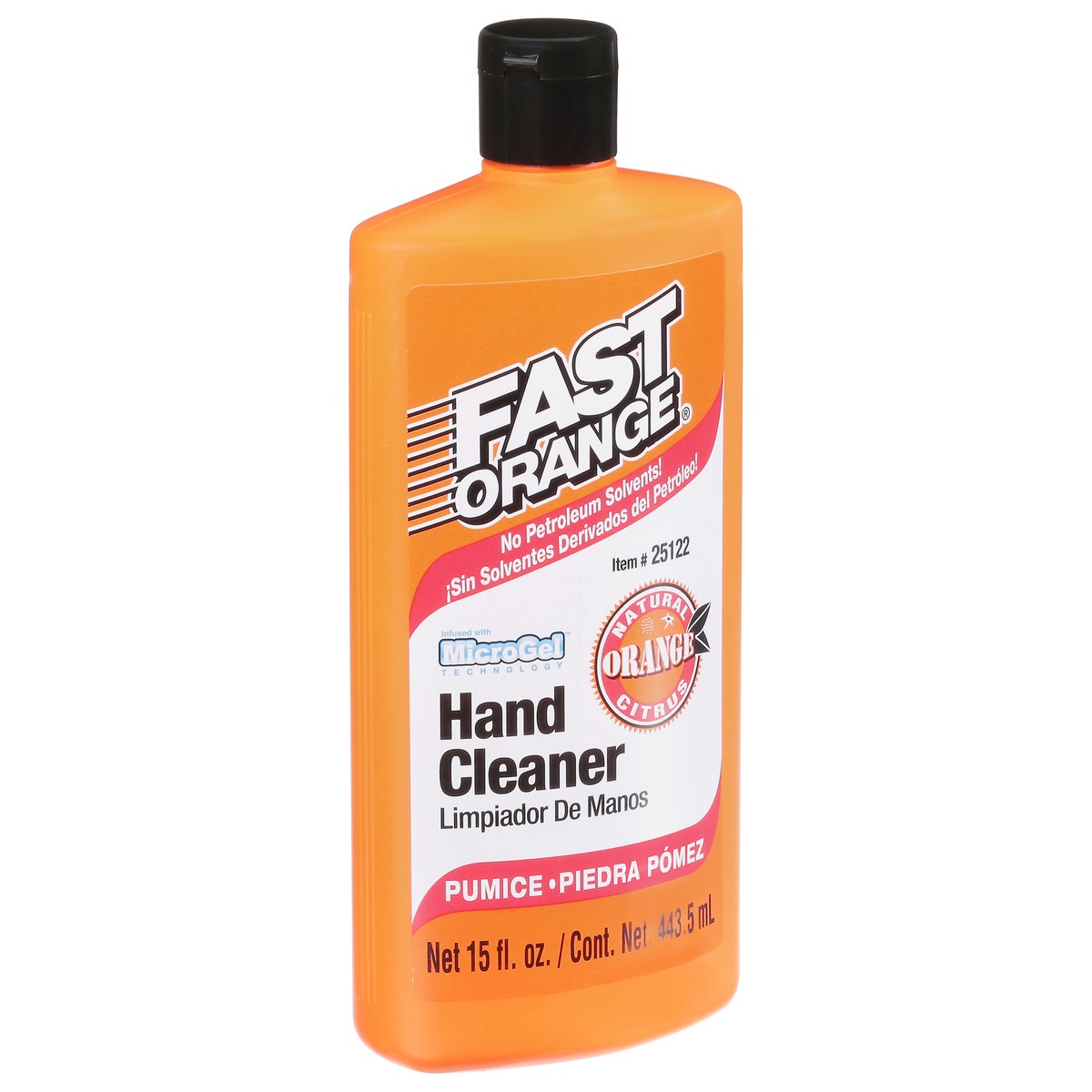 slide 2 of 12, Fast Orange Pumice Natural Orange Citrus Hand Cleaner 15 fl oz, 15 fl oz