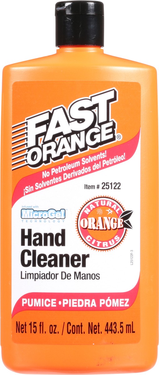 slide 7 of 12, Fast Orange Pumice Natural Orange Citrus Hand Cleaner 15 fl oz, 15 fl oz