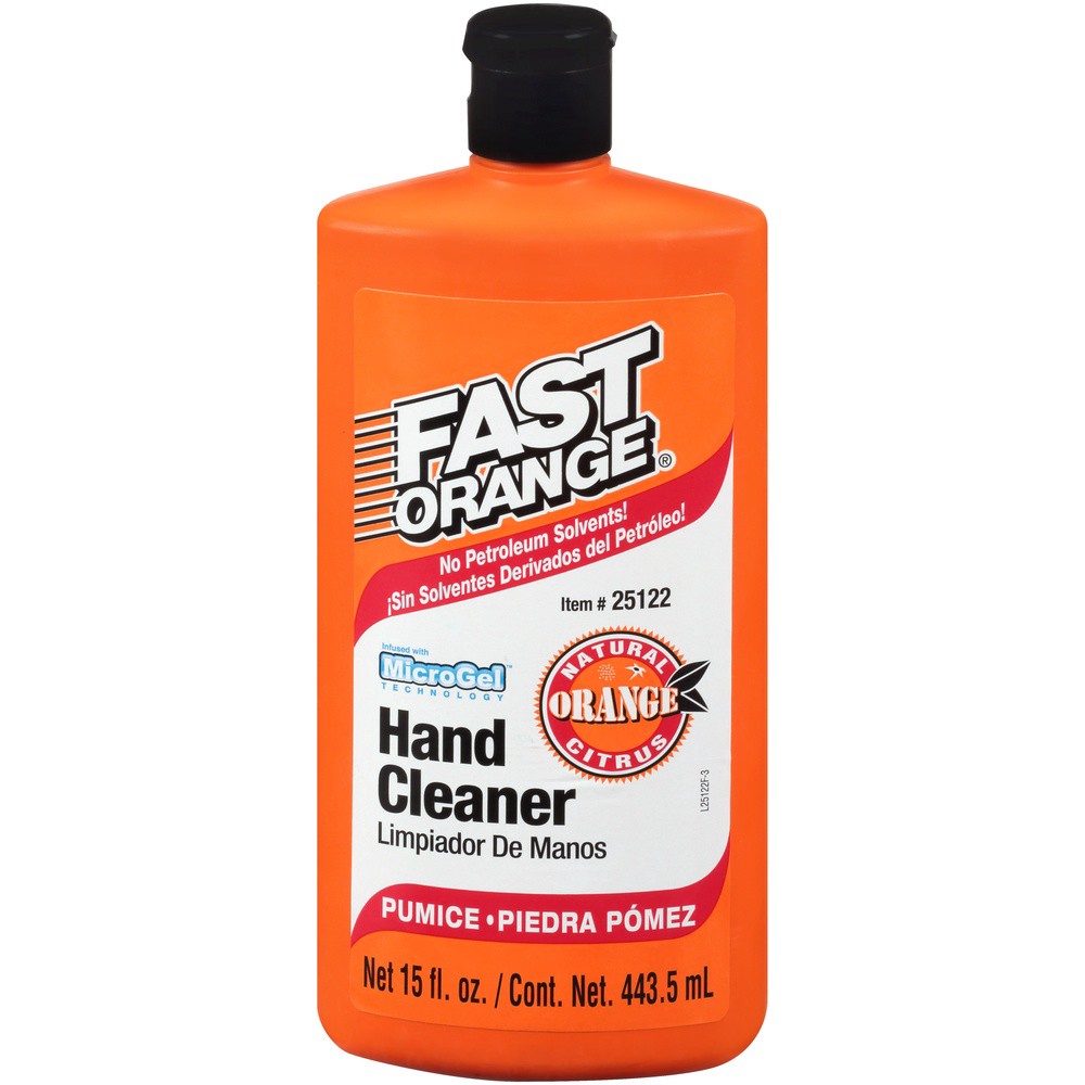 slide 1 of 12, Fast Orange Pumice Natural Orange Citrus Hand Cleaner 15 fl oz, 15 fl oz