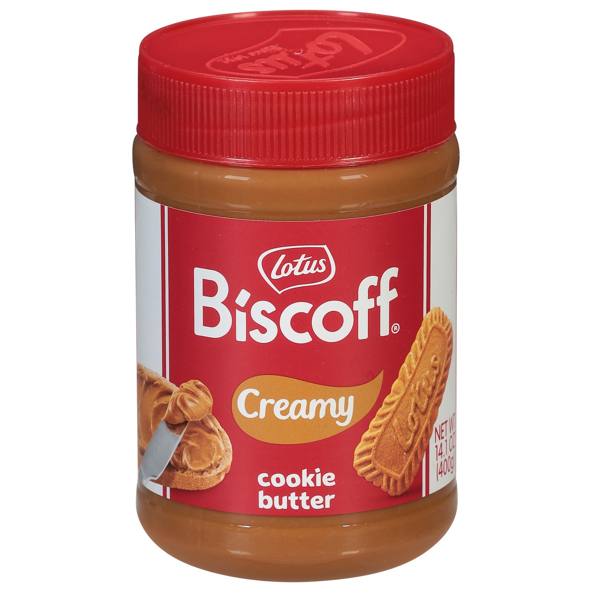 slide 1 of 4, Biscoff Cookie Butter, Creamy, 14.1 oz