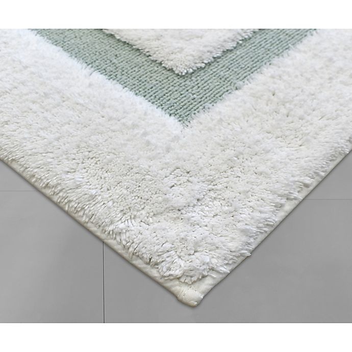 slide 3 of 4, Wamsutta Pinnacle Bath Rug - Sea Glass'', 17 in x 24 in