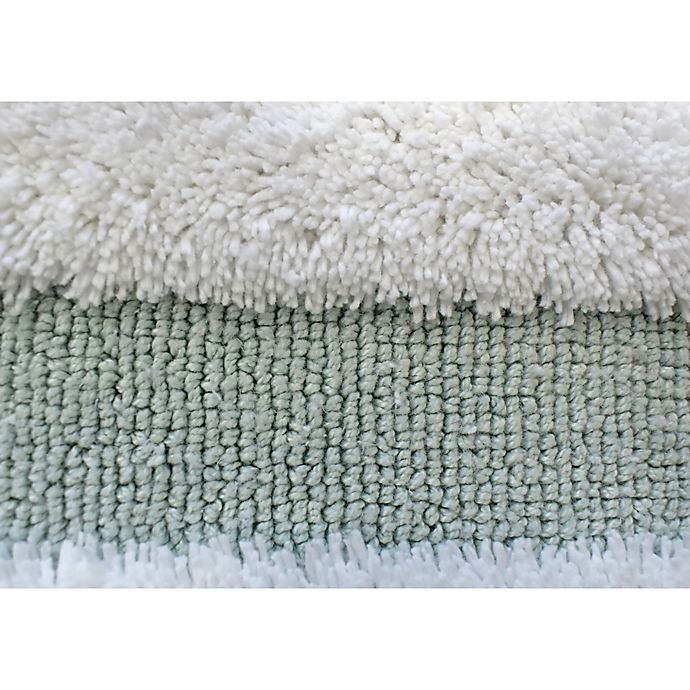 slide 4 of 4, Wamsutta Pinnacle Bath Rug - Sea Glass'', 17 in x 24 in