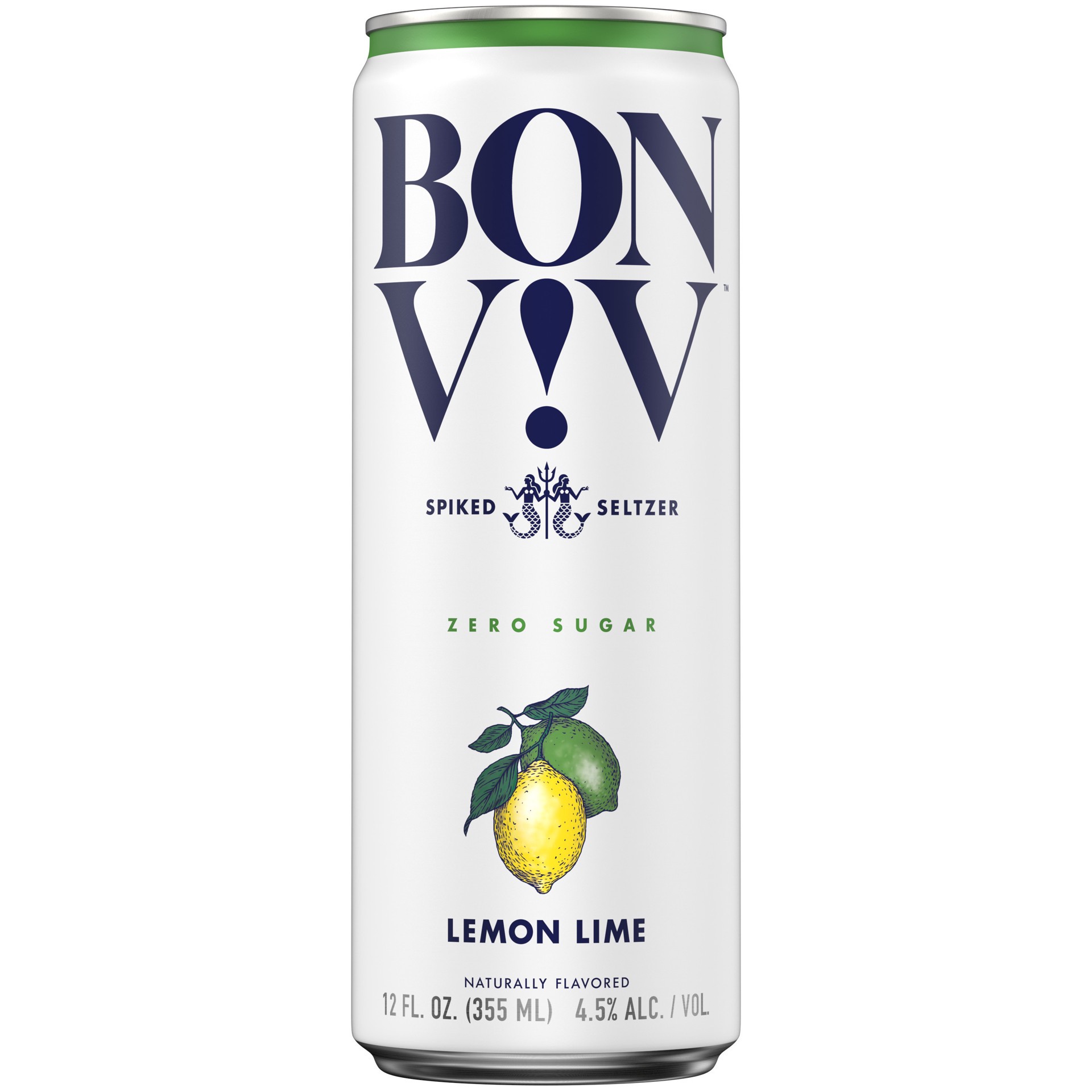 slide 2 of 2, Bon Viv Bon V!V™ Spiked Seltzer Lemon Lime, 12 fl. oz. Can, 12 fl oz