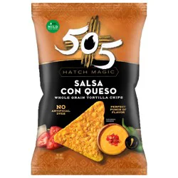 505 Southwestern Southwestern Whole Grain Salsa Con Queso Tortilla Chips 7 oz