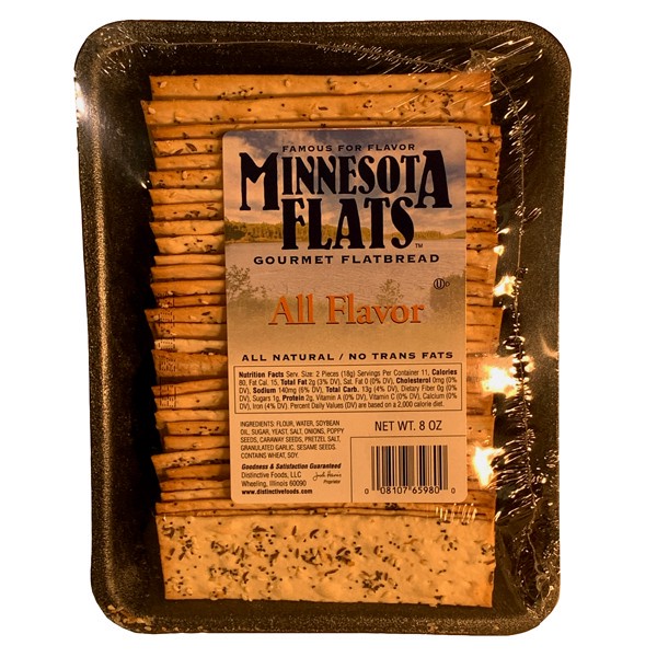 slide 1 of 1, Mn Flats All Flavor Flatbread, 